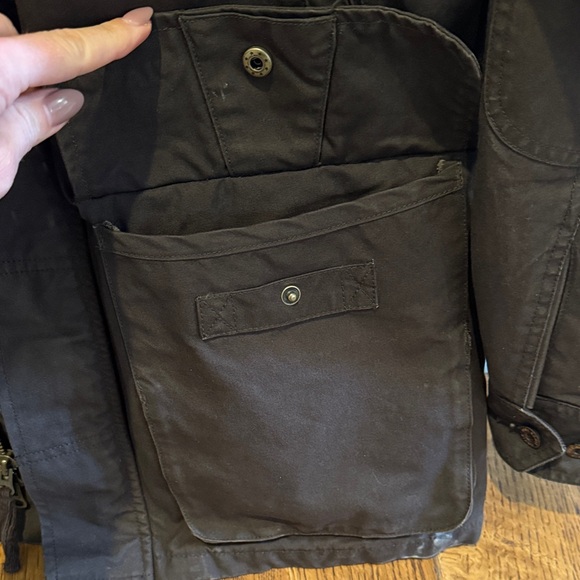 Vintage Orvis Canvas jacket with corduroy collar - Picture 4 of 10